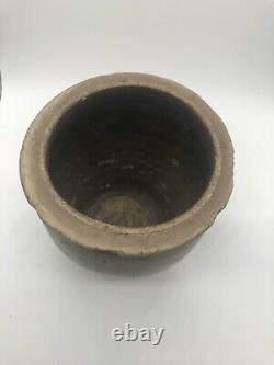 Antique Stoneware Crock 6 Inches Tall