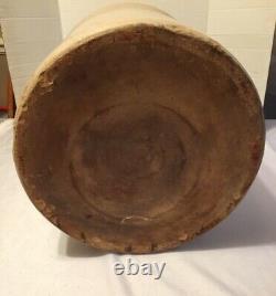Antique Stoneware Crock EAGLE No. 12 Salt Glaze Huge 12 Gallon Crock 19T 16W