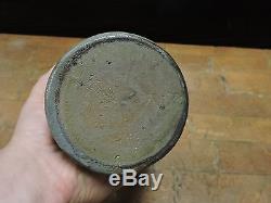 Antique Stoneware Crock, Flatwoods Pa Fayette County, Blue & Grey, Connellsville