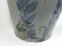 Antique Stoneware Crock, Highly-Decorated, Baltimore Maryland, Ca. 1849