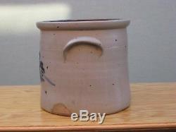 Antique Stoneware Crock, Pittston Pa, 2 Gal Stoneware Cake Crock