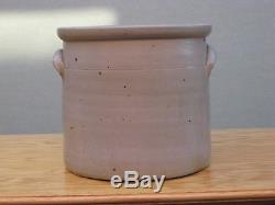 Antique Stoneware Crock, Pittston Pa, 2 Gal Stoneware Cake Crock