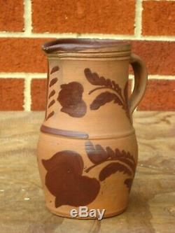 Antique Stoneware Crock, Tanware Pitcher New Geneva Pa