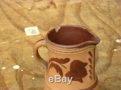 Antique Stoneware Crock, Tanware Pitcher New Geneva Pa