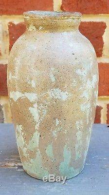 Antique Stoneware Crock canner Mt Crawford Va Circa 1870 scarce pottery painted