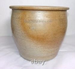 Antique Stoneware F. H. Cowden Harrisburg PA