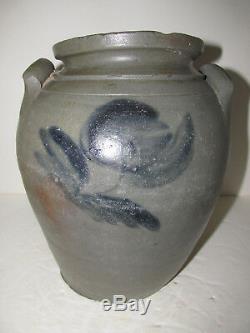 Antique Stoneware Jar, crock, James River Virginia