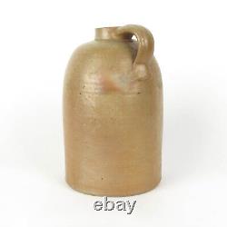 Antique Stoneware Jug Crock Salt Glaze