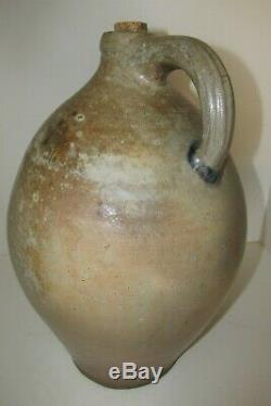 Antique Stoneware Jug, I. Seymore & Co, Troy New York, ovoid, 2 gal
