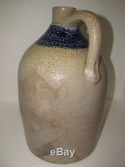 Antique Stoneware Jug, N. A. White & Son, 2 gallon
