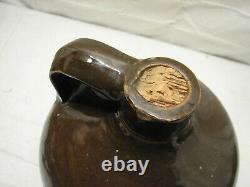 Antique Stoneware Jug R. H. Macy & Co New York NY Pottery Crock 1 Gal