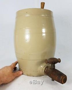 Antique Stoneware Water Crock Cooler