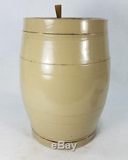 Antique Stoneware Water Crock Cooler
