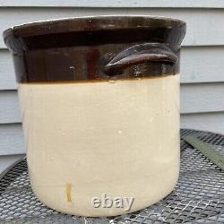 Antique Swasey & Co. 2 Gallon Crock