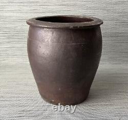 Antique Thomas & Bro Stoneware Crock, 5 5/8 Tall