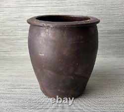 Antique Thomas & Bro Stoneware Crock, 5 5/8 Tall