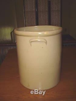 Antique Union Stoneware Red Wing 12 Gallon Birch Leaves Crock SHARD SMASHED 7/26