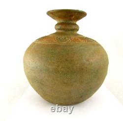 Antique Vase Jug Crock Primative Stoneware Vintage Early Pot