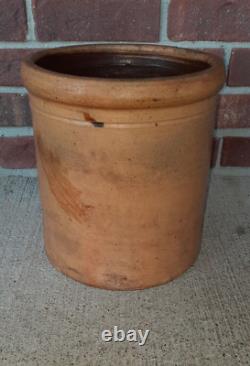 Antique Vintage 10 Salt Glazed Stoneware Crock Jug Jar