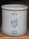 Antique/vintage 5 Gallon Crock Early 20th Century Western Stoneware Monmouth Ill