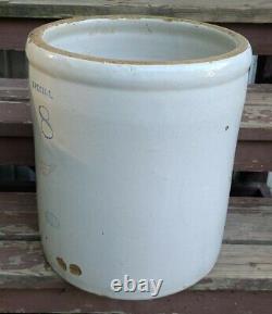 Antique Vintage Red Wing Special 8 Gallon Stoneware Crock Redwing Minn Potteries