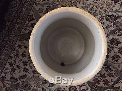 Antique Vintage Red Wing Stoneware 5 Gallon Water Cooler / Crock with Lid & Faucet