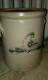 Antique Vintage Salem Nj Decorated Stoneware Crock 1.5 Gallons Bird