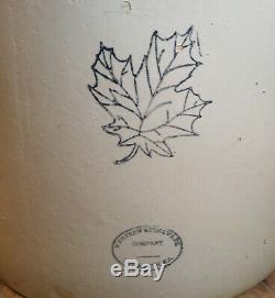 Antique Vintage Western Stoneware 10 Gallon Crock