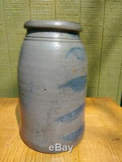 Antique West Virginia Stoneware Crock