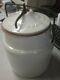 Antique Western Stoneware Co. Monmouth Illinois Crock With Lid & Weir Seal
