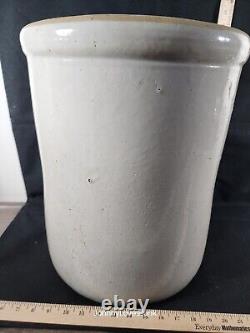 Antique Western Stoneware Crock 8 Gallon No Chips No Cracks