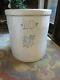 Antique White Crock Western Stoneware Co 10 Vintage Pick Up Only