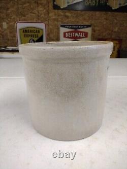 Antique Whitehall SP&S Co. Stoneware 2 Gallon Crock Whitehall IL