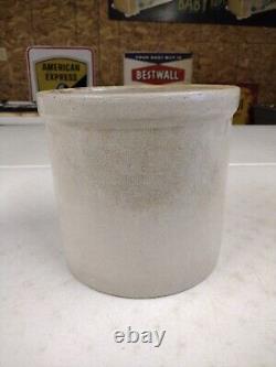 Antique Whitehall SP&S Co. Stoneware 2 Gallon Crock Whitehall IL