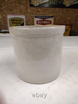 Antique Whitehall SP&S Co. Stoneware 2 Gallon Crock Whitehall IL