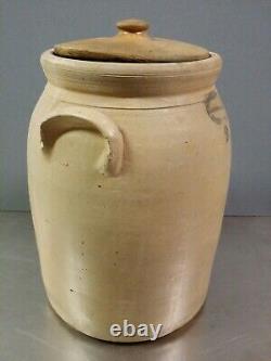 Antique c. 1876-93 Gardiner Stone Ware Manufactory Maine 2 Gal Crock, Stoneware