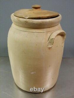 Antique c. 1876-93 Gardiner Stone Ware Manufactory Maine 2 Gal Crock, Stoneware