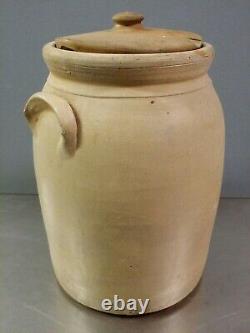 Antique c. 1876-93 Gardiner Stone Ware Manufactory Maine 2 Gal Crock, Stoneware