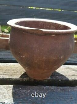 Antique stoneware crock jug pottery