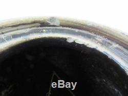 BAYLESS MCCARTHY Co. LOUISVILLE KY Stoneware Wax Seal Jar COBALT Greensboro PA