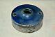 Cobalt -decorated Stoneware Inkwell, Ny Origin, Early 1800's Exceptional Blue