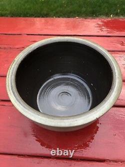 Dan Ack Mooresburg, PA Rare Decorated Stoneware Crock Bowl Circa 1860