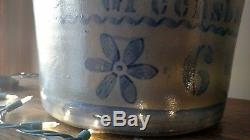 Decorated Stoneware crock-Greensboro Pa