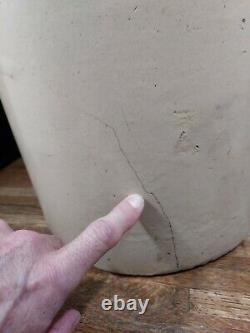 Douglass Clay Product Co. Large Stoneware Crock