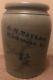 E. B. Taylor Richmond Va- Stoneware Pottery Crock Jug 1/2 Gallon
