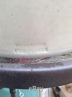 E swasey antique pottery stoneware crock sugar bucket Portland maine