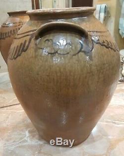 Edgefield Pottery Thomas Chandler Southern Stoneware 9 Gallon