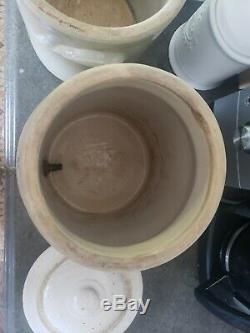 Fulper Pottery WaterCooler & Filter Crock Fulper Bros, Flemington, NJ Stoneware
