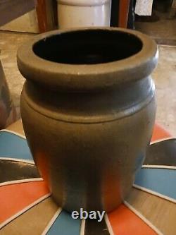 Great Antique Stoneware 2 Gallon Jas Hamilton Greensboro Pa Salt Glazed Crock