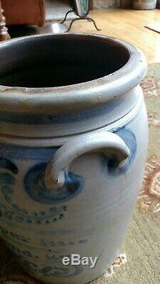 Greensboro Pa Decorated Stoneware Crock